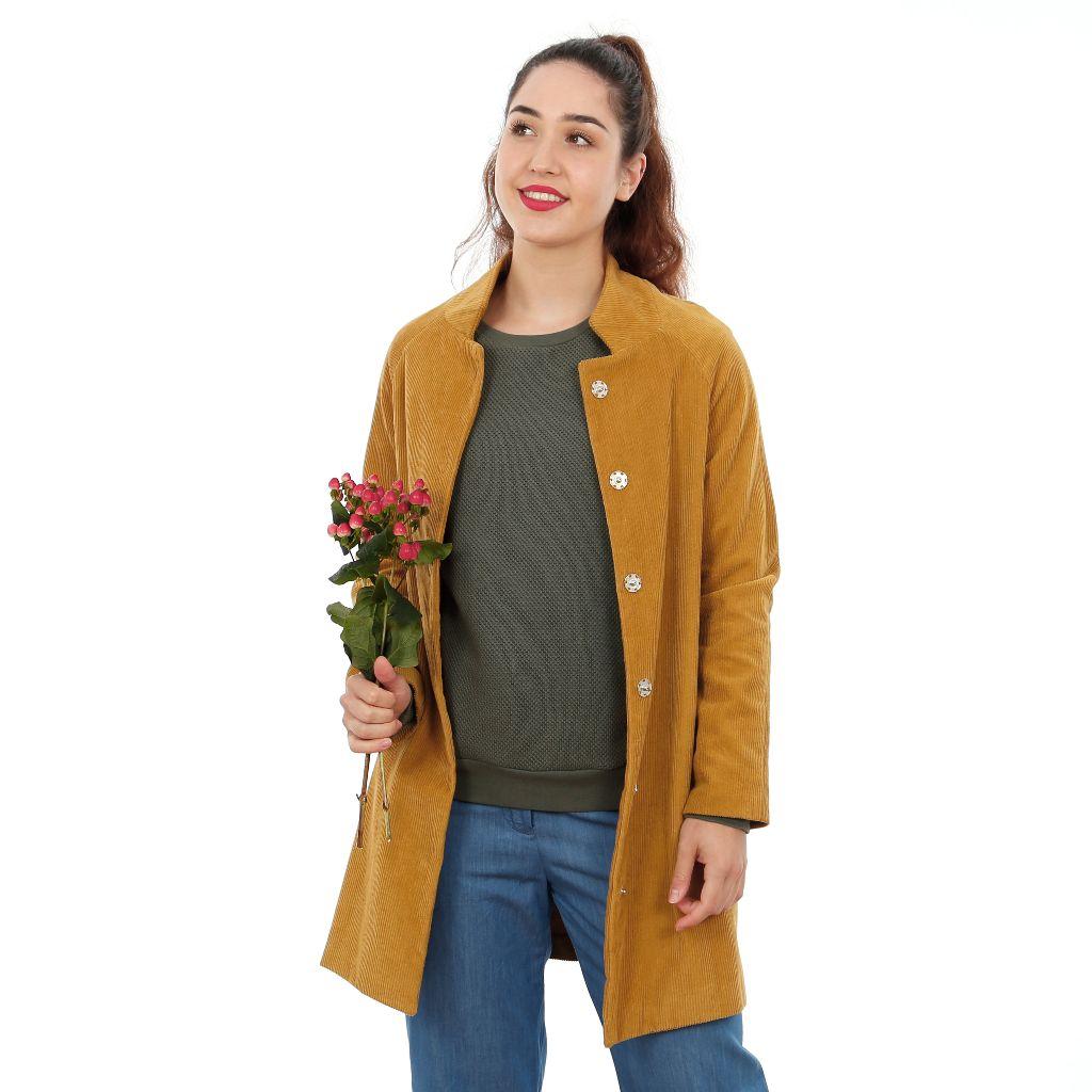 Papierschnittmuster Kurzmantel Frau Linda XS-XXL